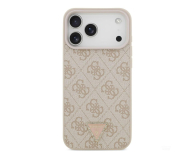 Guess Leather 4G Triangle Strass MagSafe do iPhone 17 Pro Max - 1365564 - zdjęcie 2